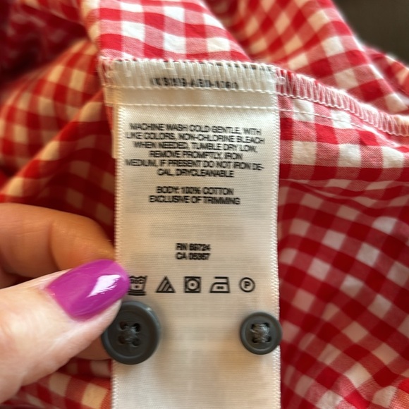 Columbia Men's Short Sleeve Button Up Shirt, Standard Fit, Red Checkered, Sz XXL - Picture 7 of 9